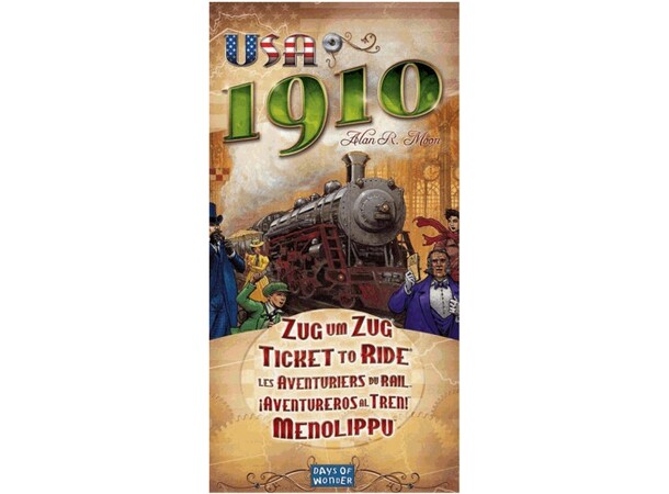 Ticket to Ride USA 1910 Expansion 